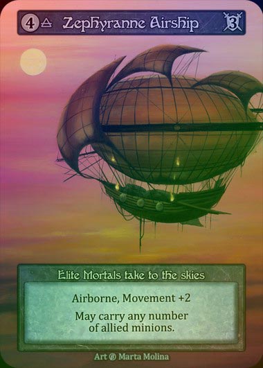 【FOIL】[Air] Zephyranne Airship [beta-Elite]
